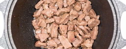 Шаг 4: гречки с мясом и грибами