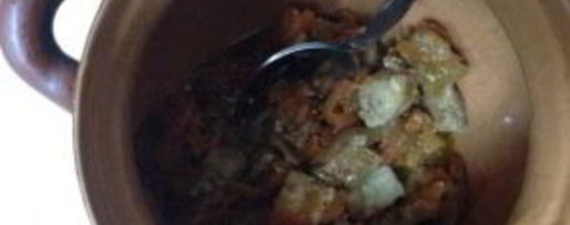 Шаг 4: гречки с мясом в горшочках