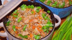 Рецепт Гречки с мясом в горшочке