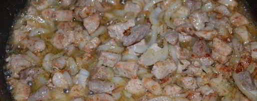 Шаг 4: гречки с мясом в горшочке