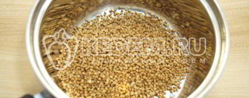 Шаг 4: гречки с овощами и фасолью