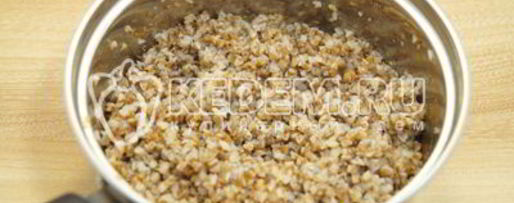 Шаг 5: гречки с овощами и фасолью