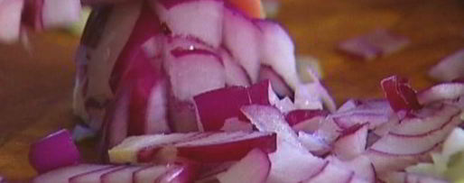 Шаг 1: гречки с овощами, козьим сыром и белым вином