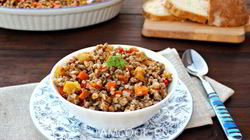 Рецепт Гречки с овощами в духовке