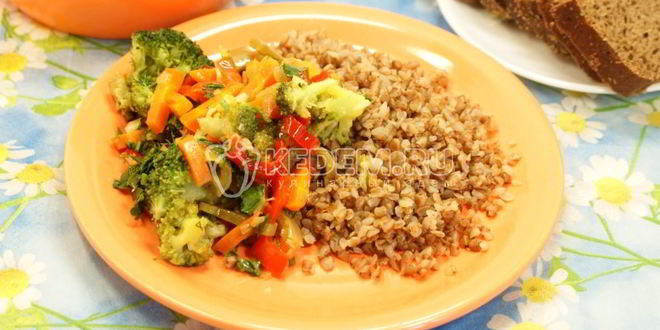 Рецепт гречки с овощами