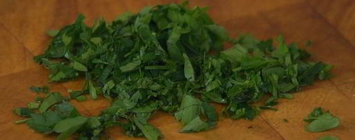 Шаг 4: гречки с перепелиными яйцами и овечьим сыром