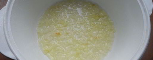 Шаг 2: гречки с шампиньонами в микроволновке