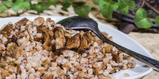 Рецепт гречки с шампиньонами