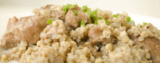 Шаг 13: гречки с тушеной свининой