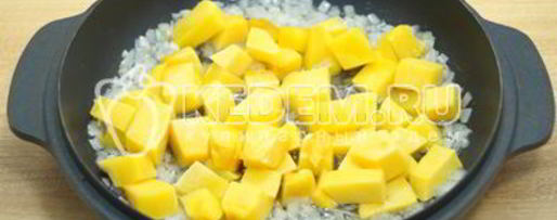 Шаг 1: гречки с тыквой