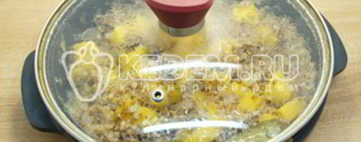 Шаг 5: гречки с тыквой