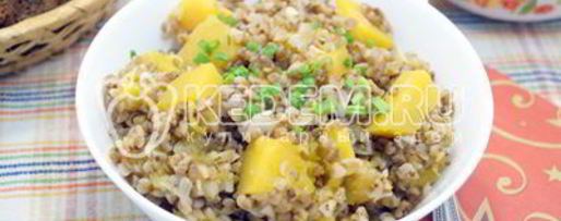 Шаг 6: гречки с тыквой