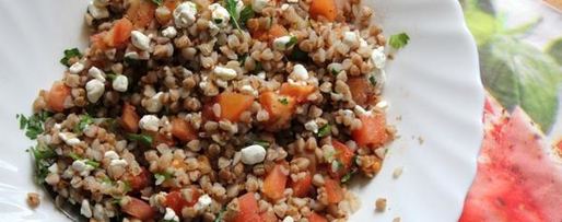 Шаг 2: гречки с зернистым творогом