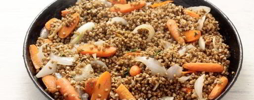 Шаг 5: гречки со свининой в духовке