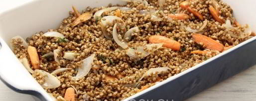 Шаг 6: гречки со свининой в духовке