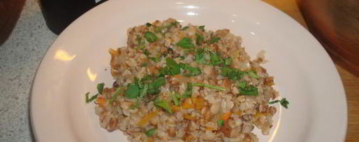 Шаг 12: гречки запеченной в глиняном горшке