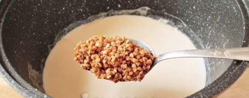 Шаг 4: гречневой каши на молоке для ребенка