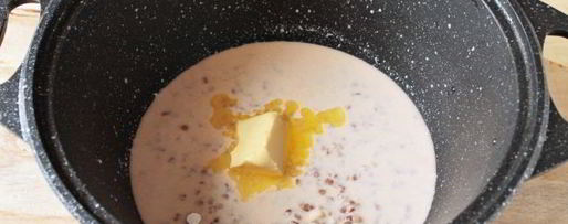 Шаг 7: гречневой каши на молоке для ребенка