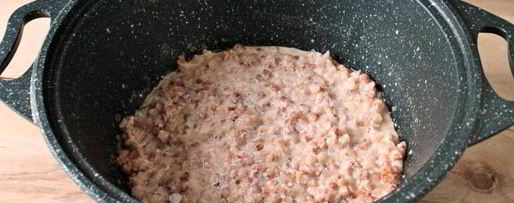 Шаг 8: гречневой каши на молоке для ребенка