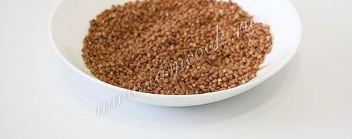 Шаг 2: гречневой каши на воде в мультиварке