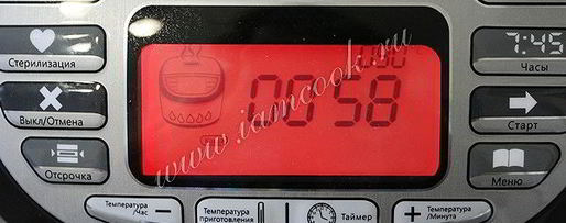 Шаг 5: гречневой каши на воде в мультиварке