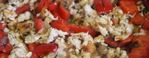 Шаг 1: гречневой каши с болгарским перцем и фаршем