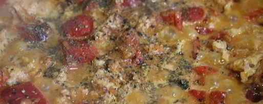 Шаг 4: гречневой каши с болгарским перцем и фаршем