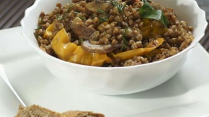 Рецепт Гречневой каши с грибами и овощами