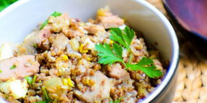 Рецепт гречневой каши с грибами по-боярски