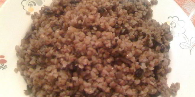 Рецепт гречневой каши с грибами постная