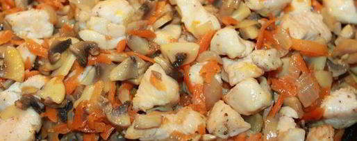 Шаг 7: гречневой каши с мясом и грибами в духовке