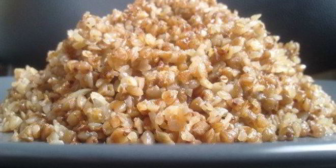 Рецепт гречневой каши с пассерованным луком