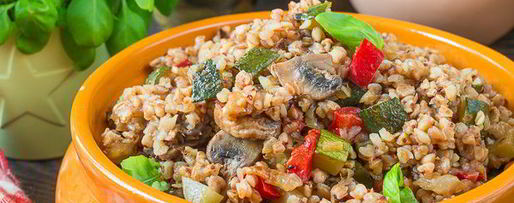 Шаг 7: гречневой каши с сезонными овощами