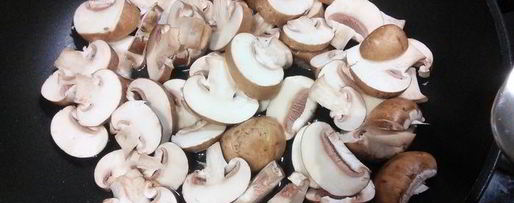 Шаг 1: гречневой каши с шампиньонами в мясном хлебце