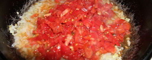 Шаг 1: гречневой каши с томатами по-итальянски