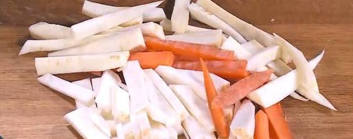 Шаг 1: гречневой каши с запеченными овощами