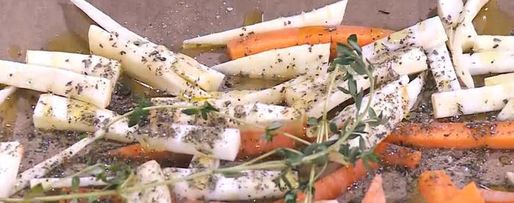 Шаг 2: гречневой каши с запеченными овощами