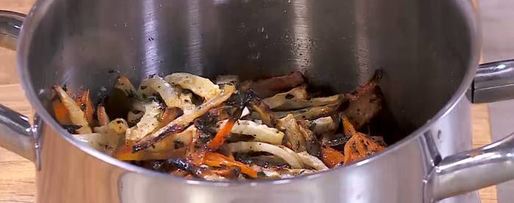 Шаг 3: гречневой каши с запеченными овощами