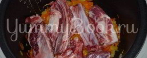 Шаг 2: гречневой каши со свиными ребрышками из мультиварки