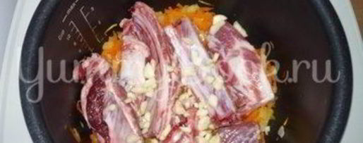 Шаг 3: гречневой каши со свиными ребрышками из мультиварки