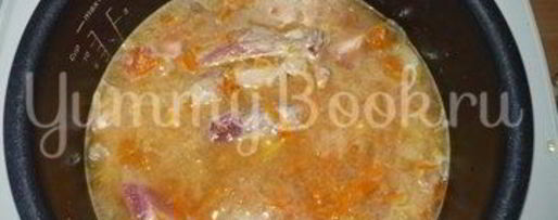 Шаг 5: гречневой каши со свиными ребрышками из мультиварки