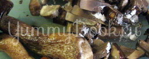 Шаг 1: каши гречневой с грибами