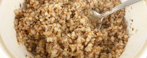 Шаг 3: рассыпчатой гречневой каши в микроволновке