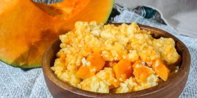 Рецепт каши из тыквы и пшена