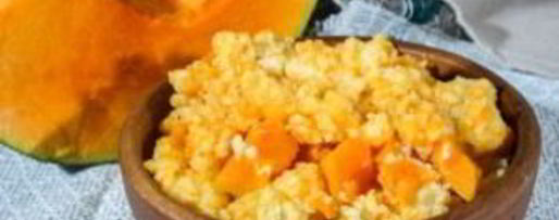 Шаг 3: каши из тыквы и пшена