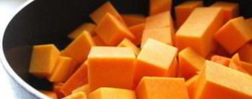 Шаг 1: каши из тыквы на молоке