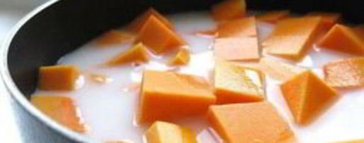 Шаг 2: каши из тыквы на молоке