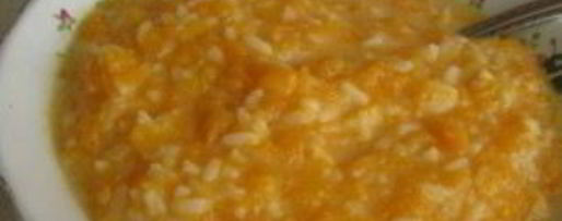 Шаг 5: каши из тыквы с рисом и молоком
