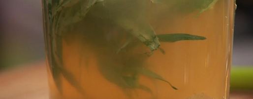 Шаг 1: каши из зеленой гречи с яблоком и тархун