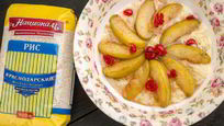 Рецепт Каши Краснодарской с медом и яблоками